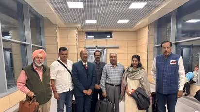 All-party delegation led by DMK MP Kanimozhi arrives in Moscow (Photo/ Indian Embassy in Moscow)