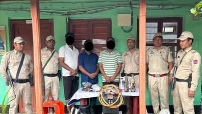 Three persons involved in counterfeiting gold arrested by Manipur police