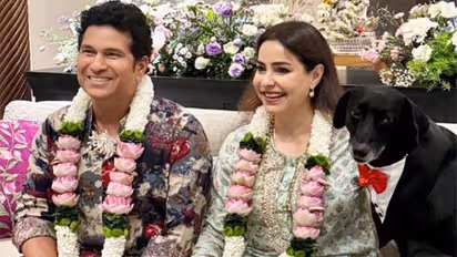 Couple Sachin Tendulkar and Anjali Tendulkar (Image source: Instagram @saratendulkar)