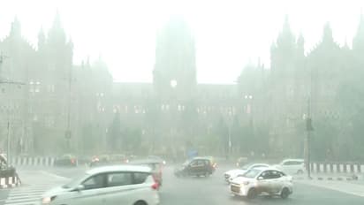 Visuals of heavy rains in Mumbai (Photo/ANI)