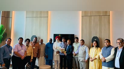 All-party delegation led by Shiv Sena MP Shrikant Shinde arrives in Sierra Leone (Photo/X@FreetownHci)