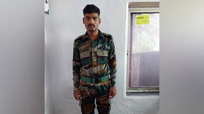 Imposter posing as Army personnel Abhishek Bhosale. (Photo/Pune City Police)