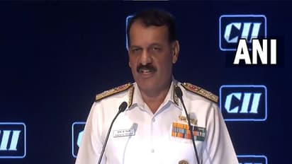 Admiral Dinesh K Tripathi, Chief of Naval Staff of Indian Navy (Photo/ANI)