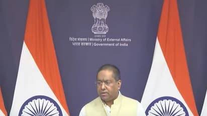 Ministry of External Affairs spokesperson Randhir Jaiswal (Photo Credit: YouTube/Ministry of External Affairs)