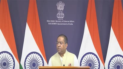 Ministry of External Affairs spokesperson Randhir Jaiswal (Photo/MEA, YouTube)