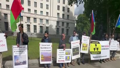 Free Baloch Movement marks Nuclear Test anniversary in London (Photo/ANI)