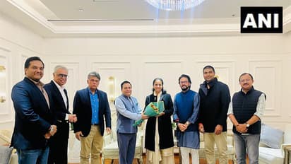 All-party delegation led by NCP-SCP MP Supriya Sule reaches Bole International Airport, Addis Ababa, Ethiopia (Photo/ANI)