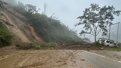 Seven people have been killed due to a landslide on the National Highway. (Photo Credit: X/@NatungMama)