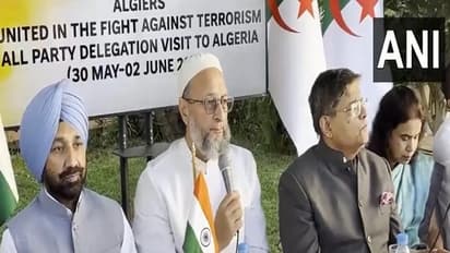 AIMIM chief and MP Asaduddin Owaisi (Photo/ANI)