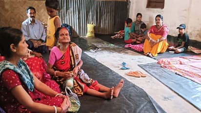 Families at a relief camp. (Photo/ANI)