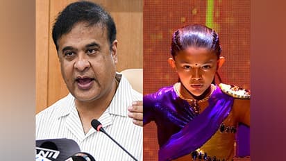 Himanta Biswa Sarma and Binita Chetry (Photo/ANI/Instagram)