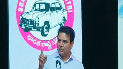 Telangana MLA KT Rama Rao (Photo/ANI)