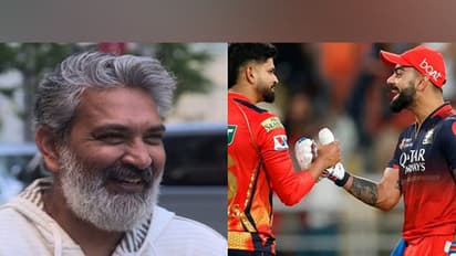  S.S. Rajamouli, Shreyas Iyer, Virat Kohli (Photo/X)