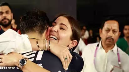 Star couple Virat Kohli and Anushka Sharma (Image source: BCCI)