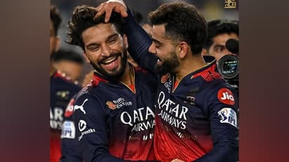 Virat Kohli with skipper Rajat Patidar (Photo- RCB Instagram)