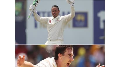 Usman Khawaja and Pat Cummins. (Photo- cricket.com.au)