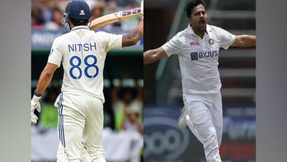 Nitish Reddy and Shardul Thakur (Photo: VVS Laxman/X) 