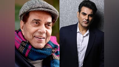 Dharmendra and Arbaaz Khan (Photo: Instagram/@aapkadharam/@arbaazkhanofficial)