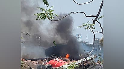 Visual from the crash site (Photo:ANI)