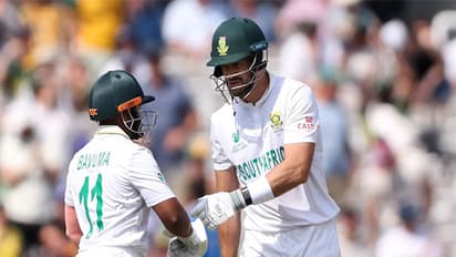 Temba Bavuma and Aiden Markram (Photo: ICC)