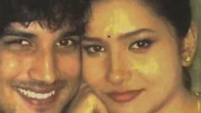 Late actor Sushant Singh Rajput with Ankita Lokhande (Image source: Instagram)