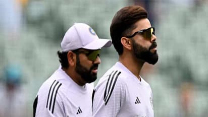 Rohit Sharma and Virat Kohli. (Photo- ICC)