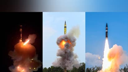 India's nuclear capable missiles of Agni series  (Photo/ PIB)