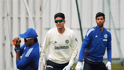 Sai Sudhasan, Shubman Gill and Washington Sundar in action (Photo: X/@BCCI)