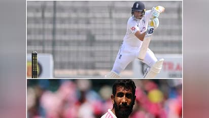 Joe Root and Jasprit Bumrah. (Photo- ICC)