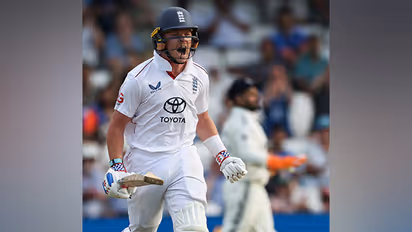 Ollie Pope. (Photo- @surreycricket X) 