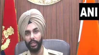 Amritsar Rural Police SSP Maninder Singh. (Photo/ANI)