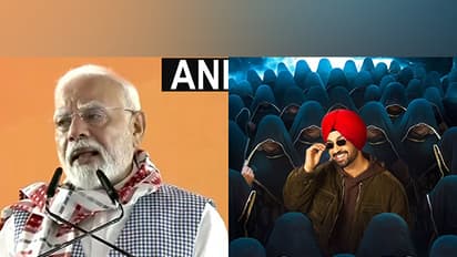 Prime Minister Narendra Modi , Diljit Dosanjh (Photo/ANI, instagram/@diljitdosanjh)