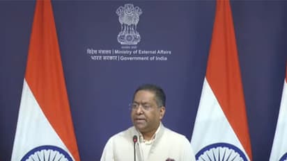 Ministry of External Affairs spokesperson Randhir Jaiswal (Photo/MEA, YouTube)