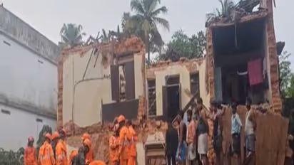 Building collapsed in Kerala's Thrissur, claiming three lives (Photo/ANI)