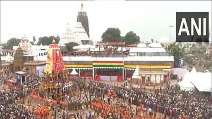 Devotees continue to gather in big numbers to witness Rath Yatra (Photo: ANI)