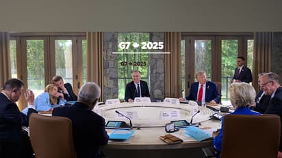 Leaders of G7 in recent meeting of the group in Canada (Photo/X/@G7)