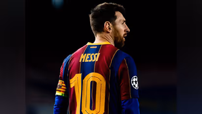 Lionel Messi. (Photo- @FCBarcelona X)