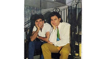 Old image of Saif Ali Khan and Akshay Kumar (Image source: X)