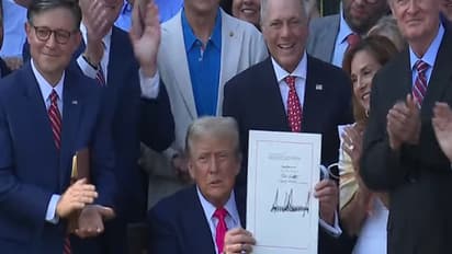 US President Donald Trump signs Big Beautiful Bill (Photo/Youtube of The White House)