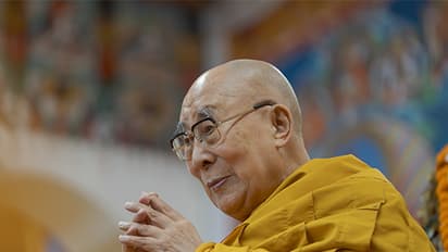 The Tibetan spiritual leader, 14th Dalai Lama (Photo/X@DalaiLama)