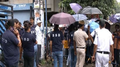 Police deployed at South Calcutta Law College (Photo/ANI)