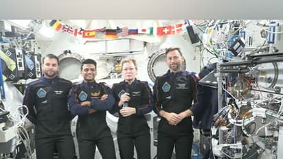 Members of Axiom-4 space mission (Photo/ Axiom Space YouTube)