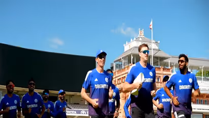 Team India at Lords (Photo/@BCCI)