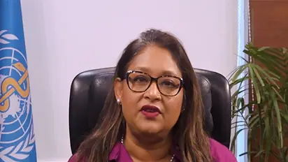 World Health Organisation South East Asia Regional Director Saima Wazed (Image: X@WHOSEARO)