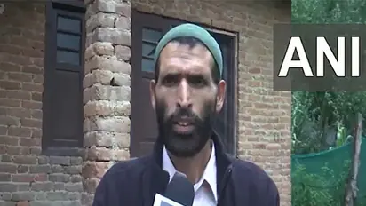 Hyder Shah, father of Syed Adil Hussain Shah (Photo/ANI)