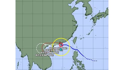 Typhoon Wipha triggers highest alert in Hong Kong (Photo/Japan Meteorological Agency)