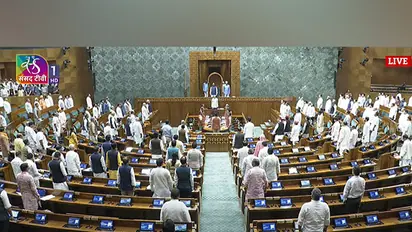 Lok Sabha chamber (Image: Sansad TV)