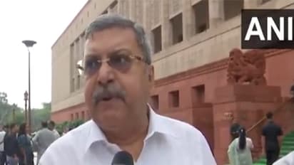 "BJP is torturing Bengalis": TMC MP Kalyan Banerjee says outside the Parliament premises. (PhotoANI)
