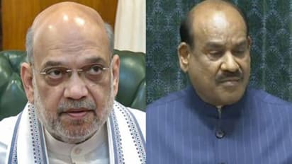 Union Home Minister Amit Shah and Lok Sabha Speaker Om Birla (Photo/ANI)