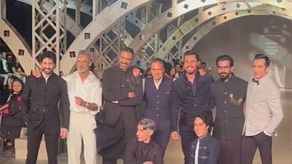 Visual from Shantnu and Nikhil's show (Image source: ANI)